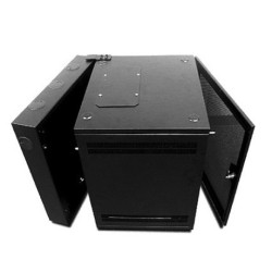 NetShelter 13U Wallmount Rack Cabinet Vented Door Double Hinged Server Depth