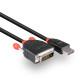 Lindy 3m DisplayPort to DVI Cable