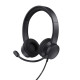 Trust Ayda Headset Wired Head-band Calls/Music USB Type-A Black Trust Ayda Headset Wired Head-band Calls/Music USB Type-A Black
