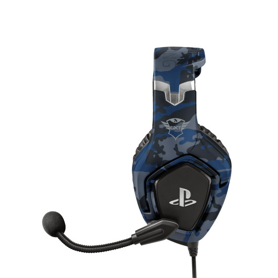 Trust GXT 488 Forze PS4 Headset Wired Head-band Gaming Black, Blue Trust GXT 488 Forze PS4 Headset Wired Head-band Gaming Black, Blue