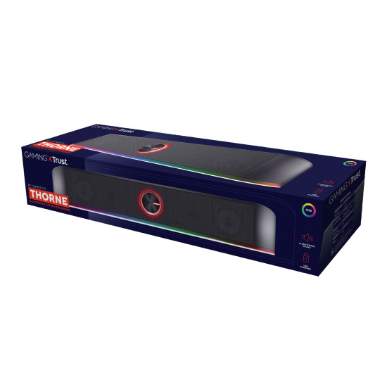 Trust GXT 619 Thorne Black 2.0 channels 6 W Trust GXT 619 Thorne Black 2.0 channels 6 W