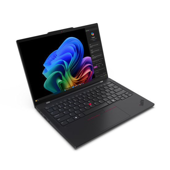 Lenovo ThinkPad T14s Gen 6 (Snapdragon) Copilot+ PC Qualcomm Snapdragon X1E-78-100 Laptop 35.6 cm (14") WUXGA 32 GB LPDDR5x-SDRAM 1 TB SSD Wi-Fi 7 (802.11be) Windows 11 Pro Nordic Black Lenovo ThinkPad T14s Gen 6 (Snapdragon) Copilot+ PC Qualcomm Snapdragon X1E-78-100 Laptop 35.6 cm (14") WUXGA 32 GB LPDDR5x-SDRAM 1 TB SSD Wi-Fi 7 (802.11be) Windows 11 Pro Nordic Black