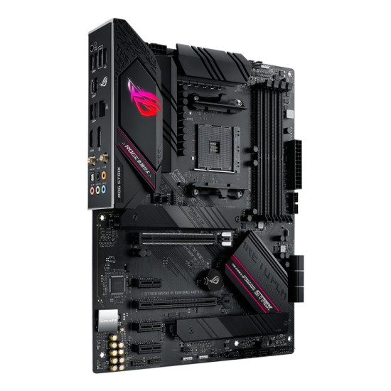 Mainboard|ASUS|AMD B550|SAM4|ATX|Memory DDR4|Memory slots 4|3xPCI-Express 3.0 1x|1xPCI-Express 3.0 4x|1xPCI-Express 4.0 16x|2xM.2|1xHDMI|1xDisplayPort|2xAudio-In|3xAudio-Out|2xUSB 2.0|5xUSB 3.2|1xUSB type C|1xOptical S/PDIF|1xRJ45|2xRF-Out|STRIXB550-FGAMW Mainboard|ASUS|AMD B550|SAM4|ATX|Memory DDR4|Memory slots 4|3xPCI-Express 3.0 1x|1xPCI-Express 3.0 4x|1xPCI-Express 4.0 16x|2xM.2|1xHDMI|1xDisplayPort|2xAudio-In|3xAudio-Out|2xUSB 2.0|5xUSB 3.2|1xUSB type C|1xOptical S/PDIF|1xRJ45|2xRF-Out|STRIXB550-FGAMW