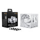 CASE FAN 120MM PURE WINGS 3/PWM WHT 3-PACK BL136 BE QUIET