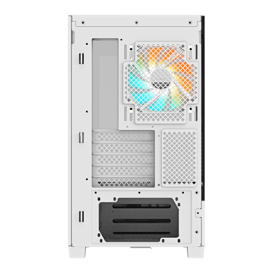 C201 PANORAMIC ICE PC Case - Mid Tower, m-ATX, 360mm radiator support, 3 Pre-installed Fans, USB 3.0, Support RGB Fusion C201 PANORAMIC ICE PC Case - Mid Tower, m-ATX, 360mm radiator support, 3 Pre-installed Fans, USB 3.0, Support RGB Fusion
