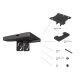 M Pro Series - Ceiling Plate with Plastic Cover Black