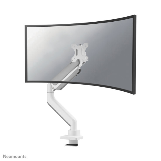 Neomounts DS70PLUS-450WH1 Monitor arm 17-49" - gas spring - Topfix - 180°-stop Neomounts DS70PLUS-450WH1 Monitor arm 17-49" - gas spring - Topfix - 180°-stop