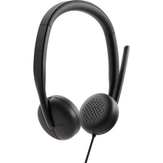 DELL WH3024 Headset Wired Head-band Calls/Music USB Type-C Black DELL WH3024 Headset Wired Head-band Calls/Music USB Type-C Black