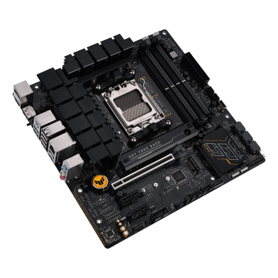 Mainboard|ASUS|AMD B650|SAM5|Micro-ATX|Memory DDR5|Memory slots 4|2xPCI-Express 4.0 1x|1xPCI-Express 4.0 16x|2xM.2|1xHDMI|2xDisplayPort|4xUSB 2.0|2xUSB 3.2|2xUSB-C|1xRJ45|3xAudio port|TUFGAMINGB650M-E Mainboard|ASUS|AMD B650|SAM5|Micro-ATX|Memory DDR5|Memory slots 4|2xPCI-Express 4.0 1x|1xPCI-Express 4.0 16x|2xM.2|1xHDMI|2xDisplayPort|4xUSB 2.0|2xUSB 3.2|2xUSB-C|1xRJ45|3xAudio port|TUFGAMINGB650M-E