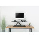 Neomounts NS-WS300BLACK Sit-stand workstation - gas spring