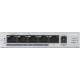 Zyxel GS1005HP Unmanaged Gigabit Ethernet (10/100/1000) Power over Ethernet (PoE) Silver Zyxel GS1005HP Unmanaged Gigabit Ethernet (10/100/1000) Power over Ethernet (PoE) Silver