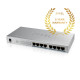 Zyxel GS1008HP Unmanaged Gigabit Ethernet (10/100/1000) Power over Ethernet (PoE) Grey Zyxel GS1008HP Unmanaged Gigabit Ethernet (10/100/1000) Power over Ethernet (PoE) Grey