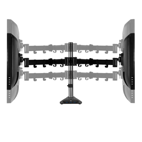 ARCTIC Z2 Pro (Gen 3) - Dual Monitor Arm with USB 3.0 Hub ARCTIC Z2 Pro (Gen 3) - Dual Monitor Arm with USB 3.0 Hub