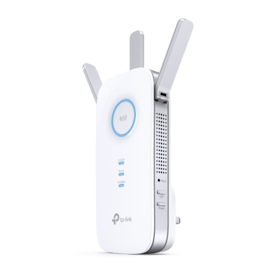 TP-Link RE450 network extender Network transmitter White 10, 100, 1000 Mbit/s TP-Link RE450 network extender Network transmitter White 10, 100, 1000 Mbit/s