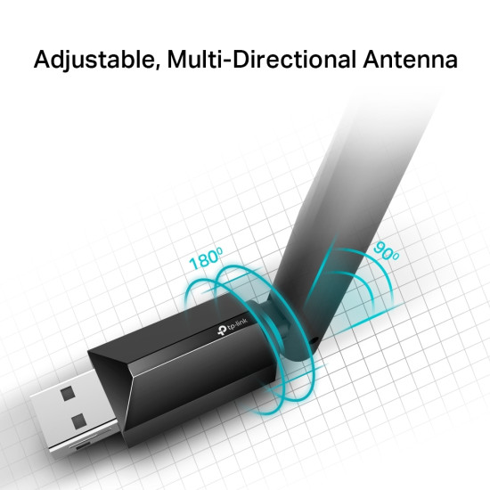 TP-Link Archer T2U Plus Internal WLAN 600 Mbit/s TP-Link Archer T2U Plus Internal WLAN 600 Mbit/s