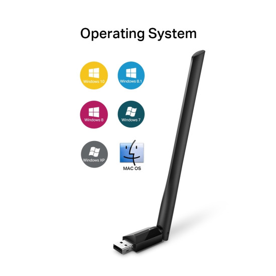 TP-Link Archer T2U Plus Internal WLAN 600 Mbit/s TP-Link Archer T2U Plus Internal WLAN 600 Mbit/s