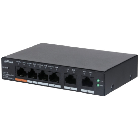 Dahua Technology DH-CS4226-24ET-375 Managed L2 Gigabit Ethernet (10/100/1000) Power over Ethernet (PoE) Black Dahua Technology DH-CS4226-24ET-375 Managed L2 Gigabit Ethernet (10/100/1000) Power over Ethernet (PoE) Black