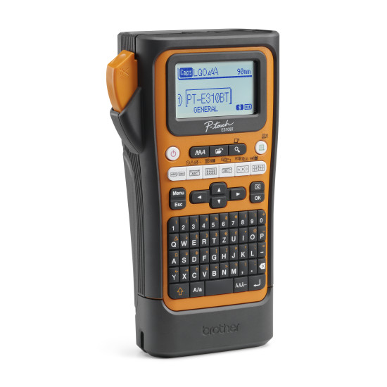 Brother PT-E310BTVP label printer Thermal transfer 180 x 180 DPI 20 mm/sec Wired & Wireless HSE/TZe Bluetooth QWERTY Brother PT-E310BTVP label printer Thermal transfer 180 x 180 DPI 20 mm/sec Wired & Wireless HSE/TZe Bluetooth QWERTY