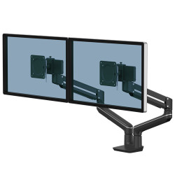 Tallo Dual Monitor Arm Black