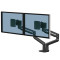 Tallo Dual Monitor Arm Black