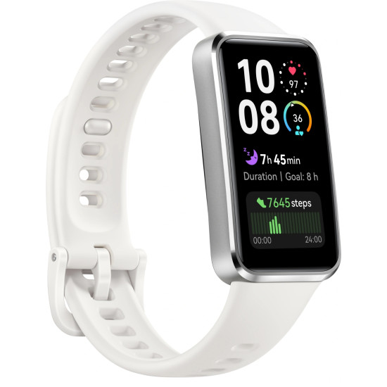 Huawei Band 10 AMOLED Wristband activity tracker 3.73 cm (1.47") White Huawei Band 10 AMOLED Wristband activity tracker 3.73 cm (1.47") White