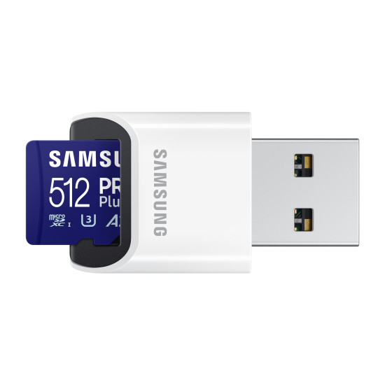 MEMORY MICRO SDXC PRO+ 512GB/W/ADAPT. MB-MD512SB/WW SAMSUNG MEMORY MICRO SDXC PRO+ 512GB/W/ADAPT. MB-MD512SB/WW SAMSUNG