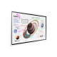 Samsung WM55B interactive whiteboard 139.7 cm (55") 3840 x 2160 pixels Touchscreen Grey, White