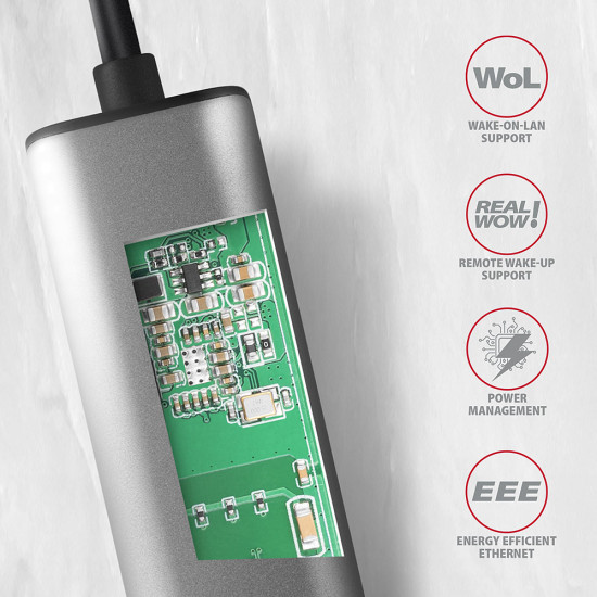 Axagon ADE-25R network card Ethernet 2500 Mbit/s Axagon ADE-25R network card Ethernet 2500 Mbit/s