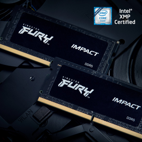 64GB 5600MT/s DDR5 CL40 SODIMM (Kit of 2) FURY Impact PnP 64GB 5600MT/s DDR5 CL40 SODIMM (Kit of 2) FURY Impact PnP