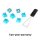 HyperX Rubber Keycaps - Gaming Accessory Kit - Blue (US Layout) HyperX Rubber Keycaps - Gaming Accessory Kit - Blue (US Layout)