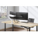 Neomounts DS75S-950WH2 Monitor arm 17-32" - gas spring - Topfix - 180°-stop Neomounts DS75S-950WH2 Monitor arm 17-32" - gas spring - Topfix - 180°-stop