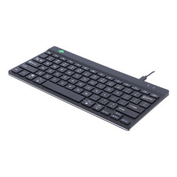 Ergonomic keyboard R-Go Compact Break, compact keyboard with break software, QWERTY (US), wired, black Ergonomic keyboard R-Go Compact Break, compact keyboard with break software, QWERTY (US), wired, black