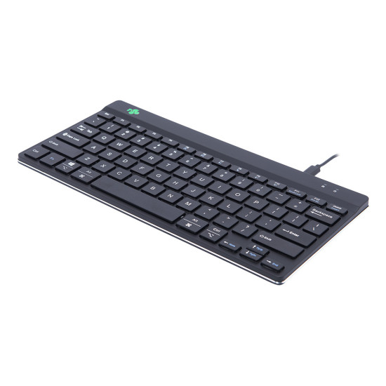 R-Go Tools Ergonomic keyboard R-Go Compact Break, compact keyboard with break software, QWERTY (US), wired, black R-Go Tools Ergonomic keyboard R-Go Compact Break, compact keyboard with break software, QWERTY (US), wired, black