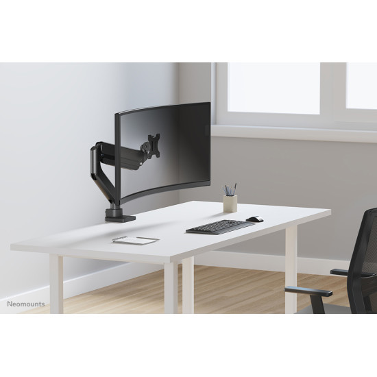 Neomounts DS70PLUS-450BL1 Monitor arm 17-49" - gas spring - Topfix - 180°-stop Neomounts DS70PLUS-450BL1 Monitor arm 17-49" - gas spring - Topfix - 180°-stop