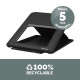 Fellowes Laptop Stand for Desk - Breyta Adjustable Laptop Riser for Home and Office - Portable Laptop Stand with 12 Height Adjustments - Max Laptop Size 14", Max Weight 4KG - Black Fellowes Laptop Stand for Desk - Breyta Adjustable Laptop Riser for Home and Office - Portable Laptop Stand with 12 Height Adjustments - Max Laptop Size 14", Max Weight 4KG - Black