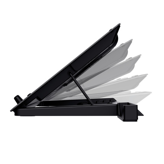 Trust GXT 1125 Quno Laptop stand Black 43.2 cm (17") Trust GXT 1125 Quno Laptop stand Black 43.2 cm (17")