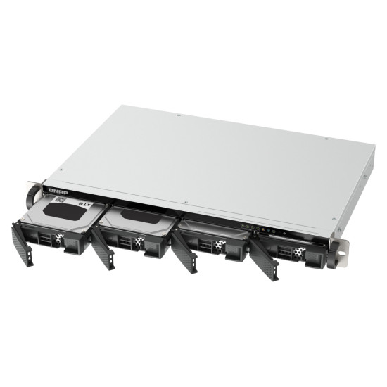 QNAP TS-433eU NAS Rack (1U) Cortex-A Cortex-A55 4 GB 0 TB QNAP Turbo System Black QNAP TS-433eU NAS Rack (1U) Cortex-A Cortex-A55 4 GB 0 TB QNAP Turbo System Black