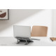 NEWSTAR NOTEBOOK DESK STAND GREY (ERGONOMIC) NEWSTAR NOTEBOOK DESK STAND GREY (ERGONOMIC)