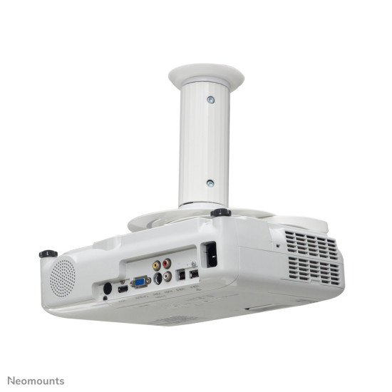Neomounts BEAMER-C80WHITE Beamer ceiling mount - h 13-20 cm - full motion Neomounts BEAMER-C80WHITE Beamer ceiling mount - h 13-20 cm - full motion