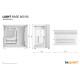 be quiet! LIGHT BASE 600 DX White Midi Tower be quiet! LIGHT BASE 600 DX White Midi Tower