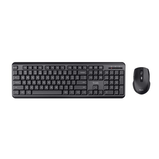 Trust TKM-350 keyboard Mouse included Universal RF Wireless Black Trust TKM-350 keyboard Mouse included Universal RF Wireless Black