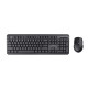 Trust TKM-350 keyboard Mouse included Universal RF Wireless Black Trust TKM-350 keyboard Mouse included Universal RF Wireless Black