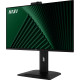 MSI Pro MP275QPDG 27 Inch Monitor, QHD (2560 x 1440), 100Hz, IPS, 1ms, 2x HDMI 2.0b, 1x DP 1.2a input, 1x DP 1.2a output, 1x Type-C (DP alt.) w/ 98W PD, 1x LAN, 4xUSB 5Gbps Type-A, 1x USB 5Gbps Type-B, Built-in Speakers, Webcam, Daisy Chain, HDR Ready, An MSI Pro MP275QPDG 27 Inch Monitor, QHD (2560 x 1440), 100Hz, IPS, 1ms, 2x HDMI 2.0b, 1x DP 1.2a input, 1x DP 1.2a output, 1x Type-C (DP alt.) w/ 98W PD, 1x LAN, 4xUSB 5Gbps Type-A, 1x USB 5Gbps Type-B, Built-in Speakers, Webcam, Daisy Chain, HDR Ready, An