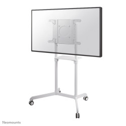 NEWSTAR MOBILE FLAT SCREEN FLOOR STAND (HEIGHT: 160 CM) 37-70" WHITE