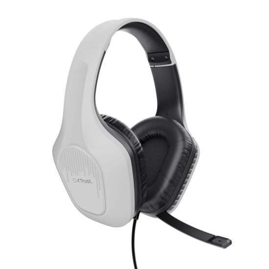 Trust GXT 415W Zirox Headset Wired Head-band Gaming White Trust GXT 415W Zirox Headset Wired Head-band Gaming White