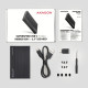 Axagon EE25-GTR USB-C 3.2 Gen 2 - SATA 6G 2.5\" externes Festplattengehäuse geriffelt HDD/SSD enclosure Black 2.5" Axagon EE25-GTR USB-C 3.2 Gen 2 - SATA 6G 2.5\" externes Festplattengehäuse geriffelt HDD/SSD enclosure Black 2.5"