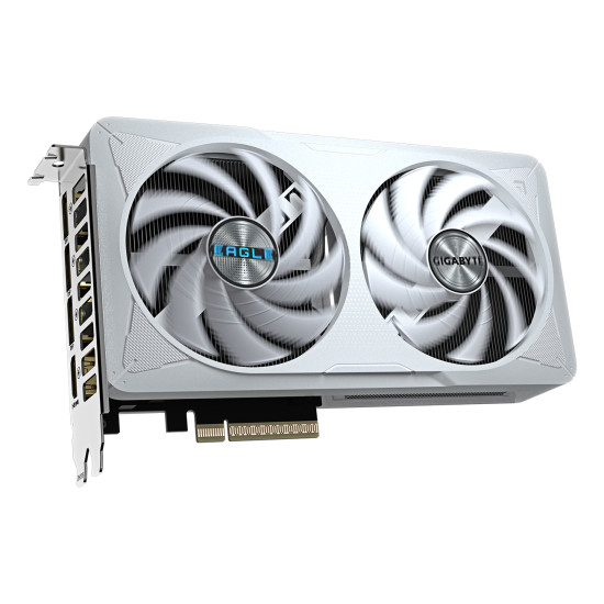 GeForce RTX 5060 EAGLE OC ICE 8G Graphics Card - 8GB GDDR7, 128bit, PCI-E 5.0, 2550 MHz Core Clock, 3 x DisplayPort, 1 x HDMI, GV-N5060EAGLEOC ICE-8GD GeForce RTX 5060 EAGLE OC ICE 8G Graphics Card - 8GB GDDR7, 128bit, PCI-E 5.0, 2550 MHz Core Clock, 3 x DisplayPort, 1 x HDMI, GV-N5060EAGLEOC ICE-8GD