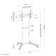 TV SET ACC FLOOR STAND 37-70"/FL50-540BL1 NEOMOUNTS TV SET ACC FLOOR STAND 37-70"/FL50-540BL1 NEOMOUNTS