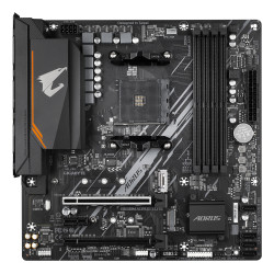Mainboard|GIGABYTE|AMD B550|SAM4|Micro-ATX|Memory DDR4|Memory slots 4|1xPCI-Express 3.0 1x|1xPCI-Express 3.0 4x|1xPCI-Express 4.0 16x|2xM.2|1xDVI-D|1xHDMI|2xAudio-In|1xAudio-Out|4xUSB 2.0|4xUSB 3.2|1xPS/2|1xRJ45|B550MAORUSELITE1.3