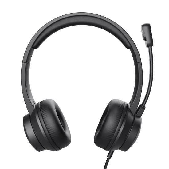 Trust Ayda Headset Wired Head-band Calls/Music Black Trust Ayda Headset Wired Head-band Calls/Music Black